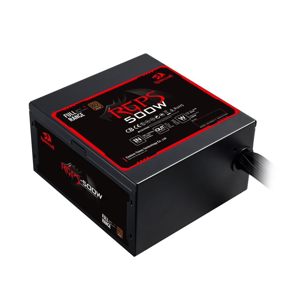 FONTE REDRAGON 500 WATTS 80 PLUS BRONZE