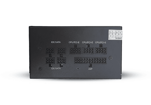 Fonte Duex 600W 80 Plus Bronze Full Modular 600++ - miniatura 2