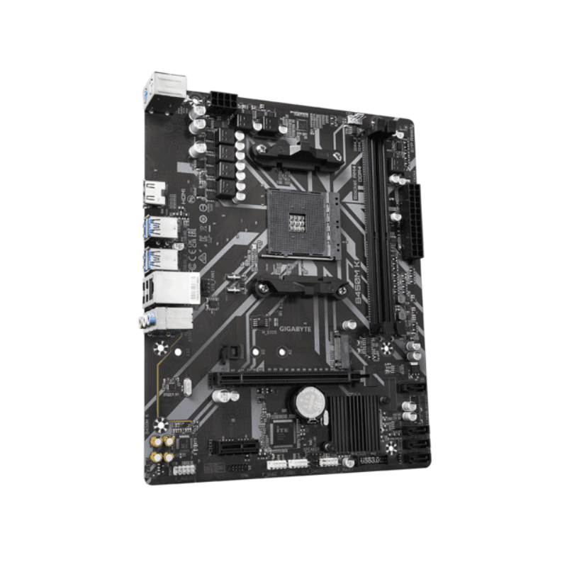 PLACA MAE GIGABYTE B450M K - AMD RYZEN AM4 - MATX - M.2 NVME - HDMI - miniatura 3