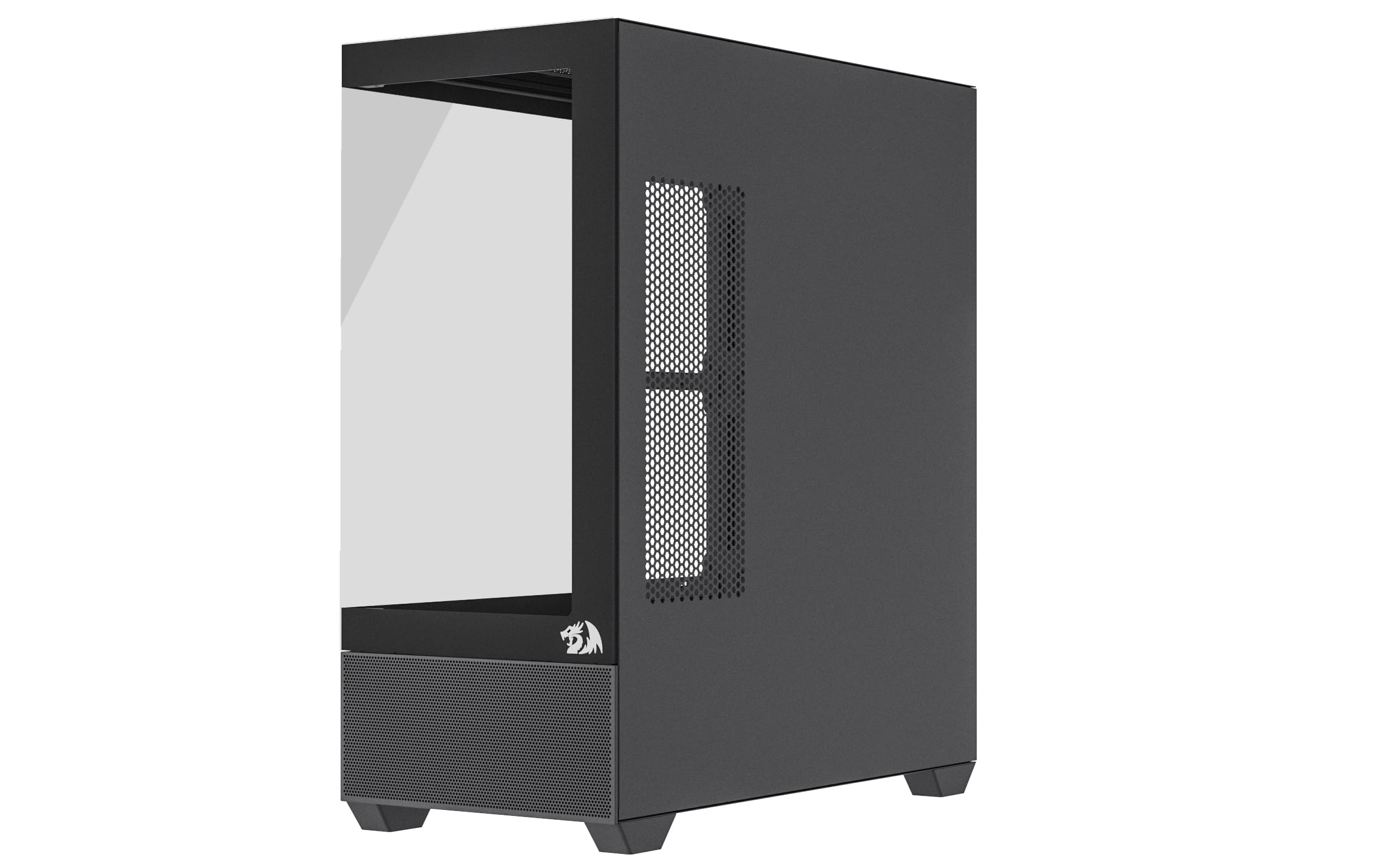 GABINETE GAMER REDRAGON REFLECT FLOW, MID-TOWER, LATERAL DE VIDRO, PRETO - CA-606B - miniatura 5