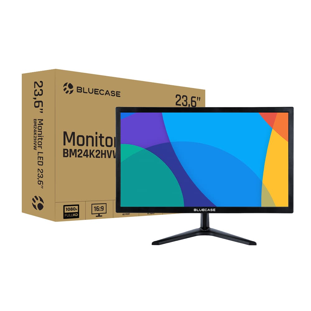 MONITOR BLUECASE 23,6" LED FULL HD 75Hz -  BM24K2HVW - foto 1