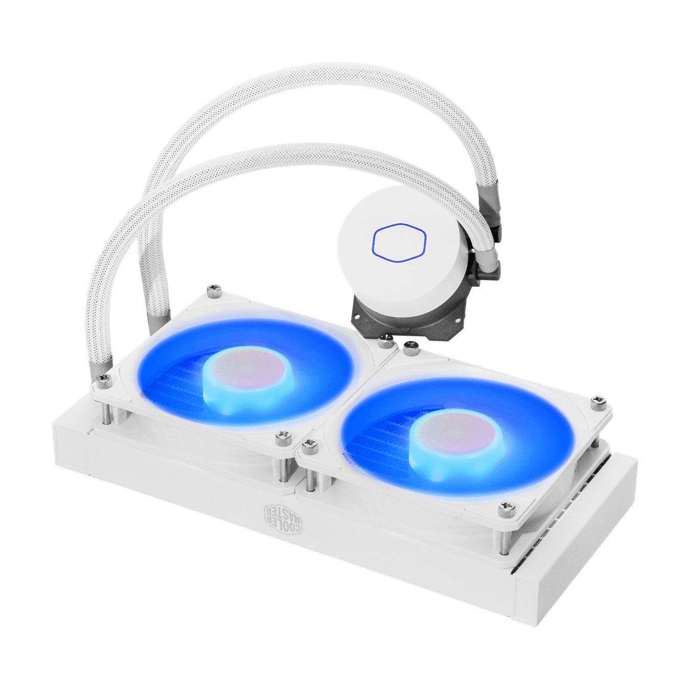 Water Cooler Cooler Master MasterLiquid ML240L, ARGB, White, 240mm, Intel-AMD - miniatura 2