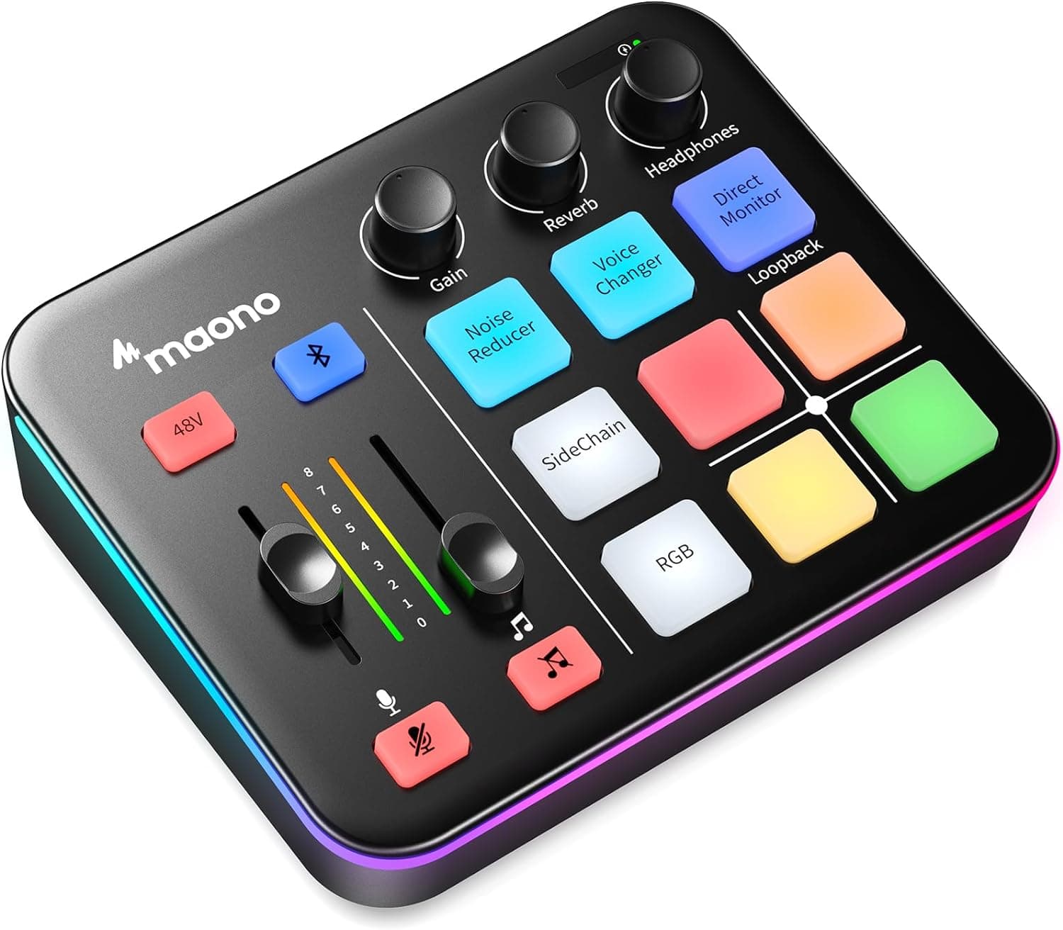 STREAM DECK MAONO CASTER G1 NEO PRETO - foto 1
