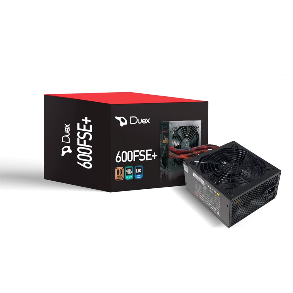 FONTE DUEX DX 600FSE+ 600W 80 Plus