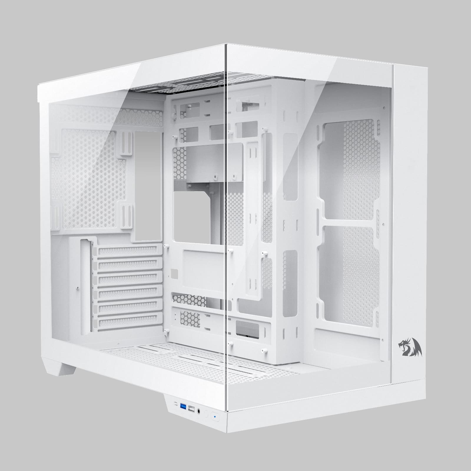 GABINETE REDRAGON WIDELOAD PRO BRANCO CA-604W-PRO - miniatura 2
