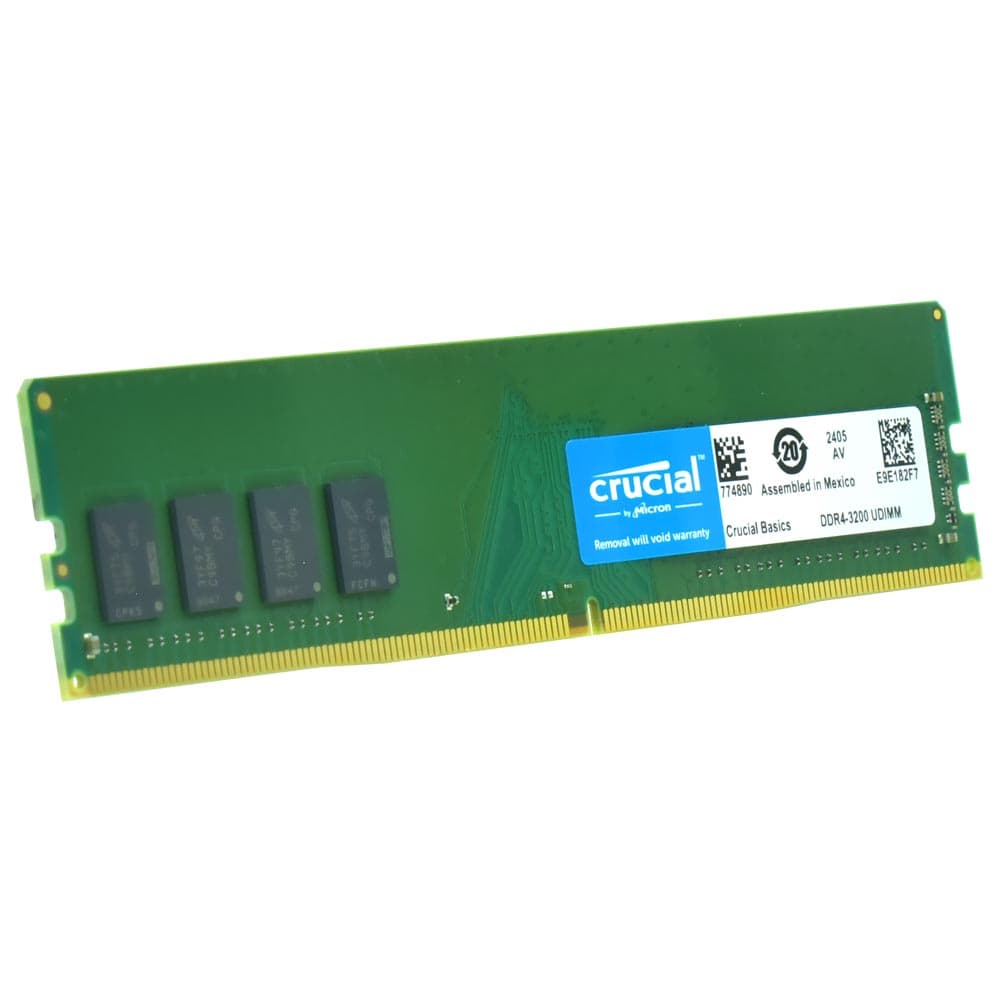 MEMORIA 8GB DDR4 3200MHZ 1.2V CRUCIAL - DESKTOP - CB8GU3200 - miniatura 2