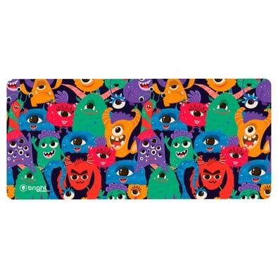 MOUSE PAD GAMER GRANDE MONSTERS 69X28CM - BRIGHT