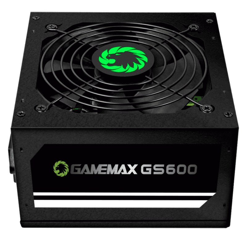 Fonte Gamemax 600w Gs600 com Cabo PFC Ativo 80 Plus White Preto - miniatura 2