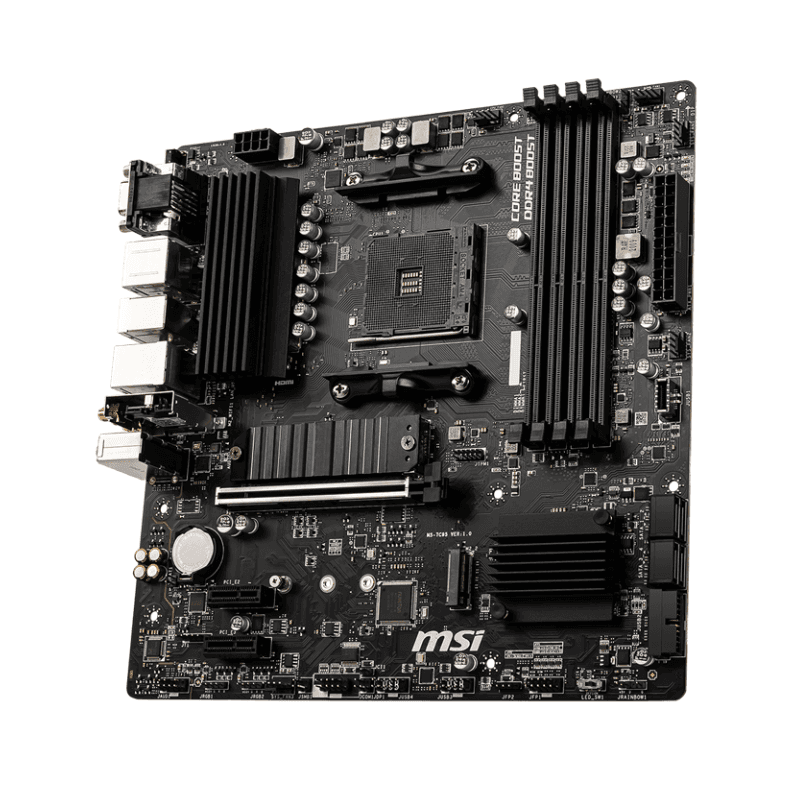 PLACA MAE MSI B550M PRO-VDH WIFI - AMD RYZEN AM4 - DDR4 - MATX - VGA/HDMI/DISPLAY PORT - miniatura 3