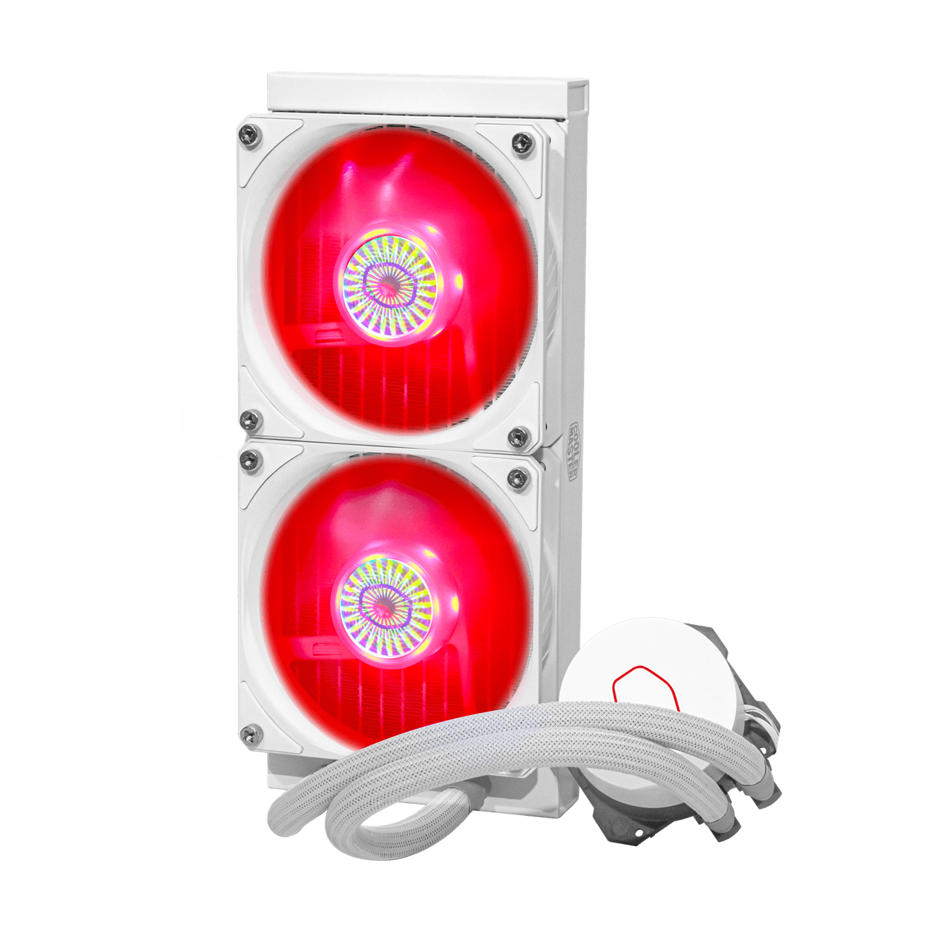 Water Cooler Cooler Master MasterLiquid ML240L, ARGB, White, 240mm, Intel-AMD - miniatura 5