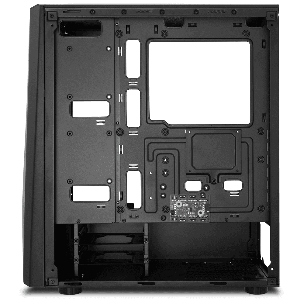 GABINETE GAMER REDRAGON GRAPPLE PRETO (NÃO ACOMPANHA FANS) - miniatura 6