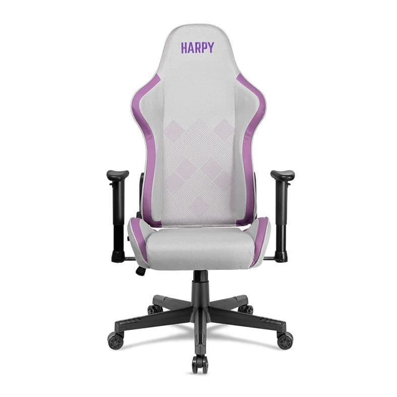 Cadeira Gamer Mancer Harpy SL, Branco e Roxo, MCR-HRPSL-WTPRP - miniatura 3