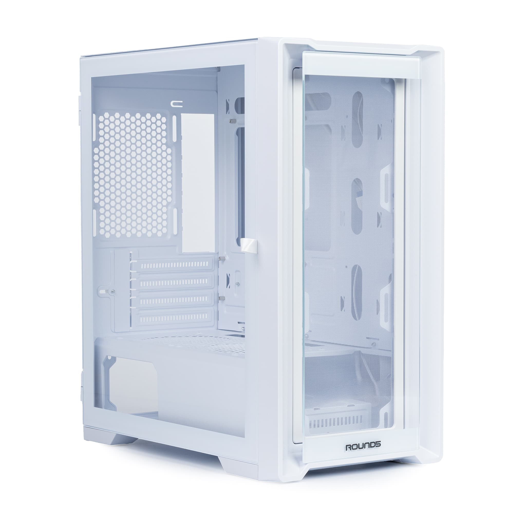 GABINETE GAMER R5 ASTRA WHITE (M-ATX / LATERAL VIDRO / SEM FAN) - miniatura 3