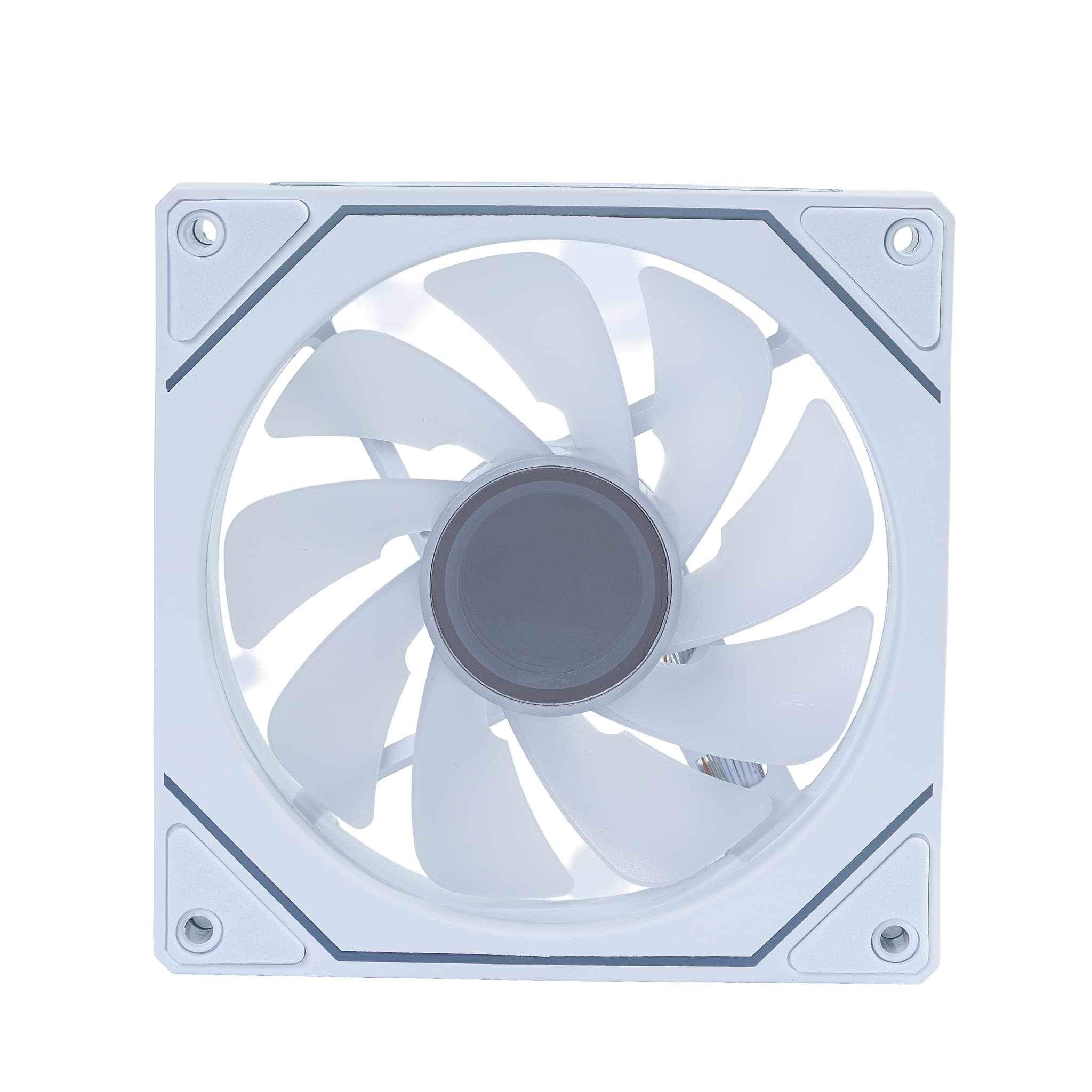 FAN ROUND5 AURORA FORWARD PWM ARGB 120MM WHITE BOX - miniatura 6