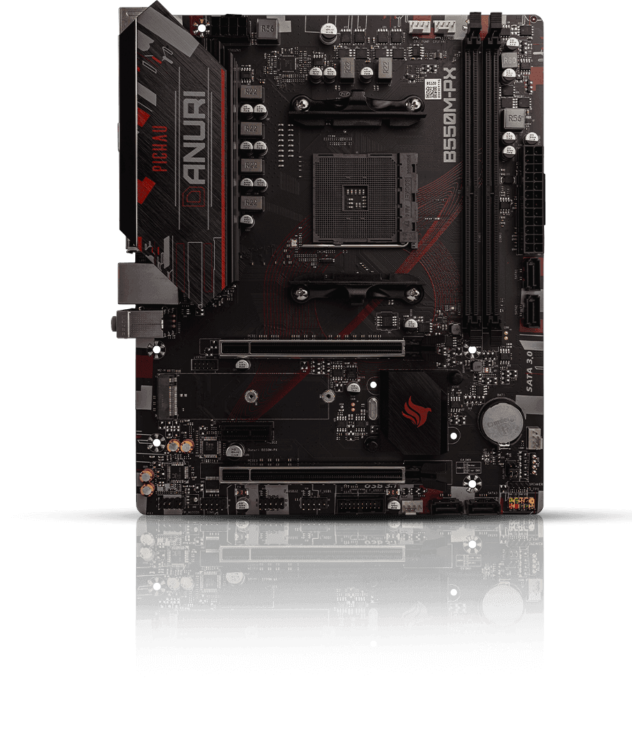 Placa Mae Pichau Danuri B550M-PX, DDR4 - (SEMI NOVO 30 DIAS DE GARANTIA) - miniatura 5