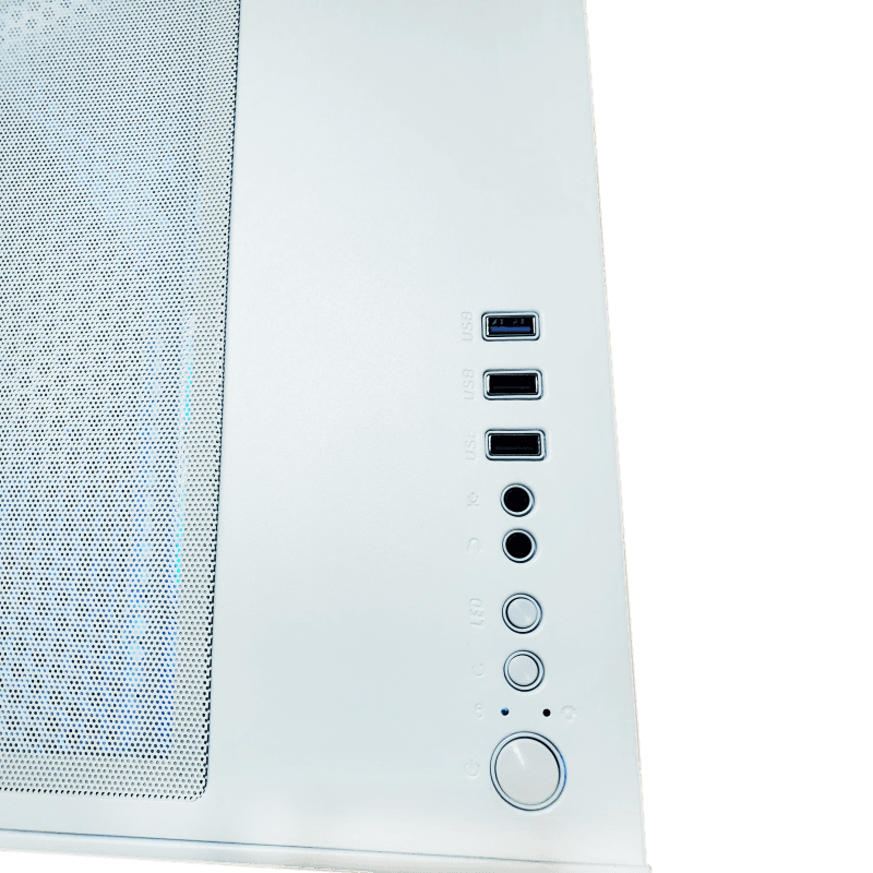 Gabinete Cubo Gamer Hayom Com 3 Fans RGB - GB1791 Branco - miniatura 4