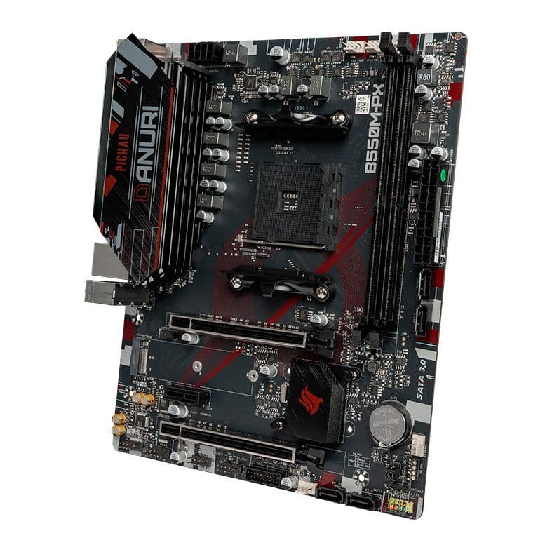 Placa Mae Pichau Danuri B550M-PX, DDR4 - (SEMI NOVO 30 DIAS DE GARANTIA) - miniatura 2