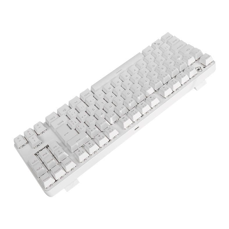 Teclado Mecanico Mancer Shade MK3, Rainbow, Switch Huano Vermelho, Branco, MCR-SHM3-WH01 - miniatura 4