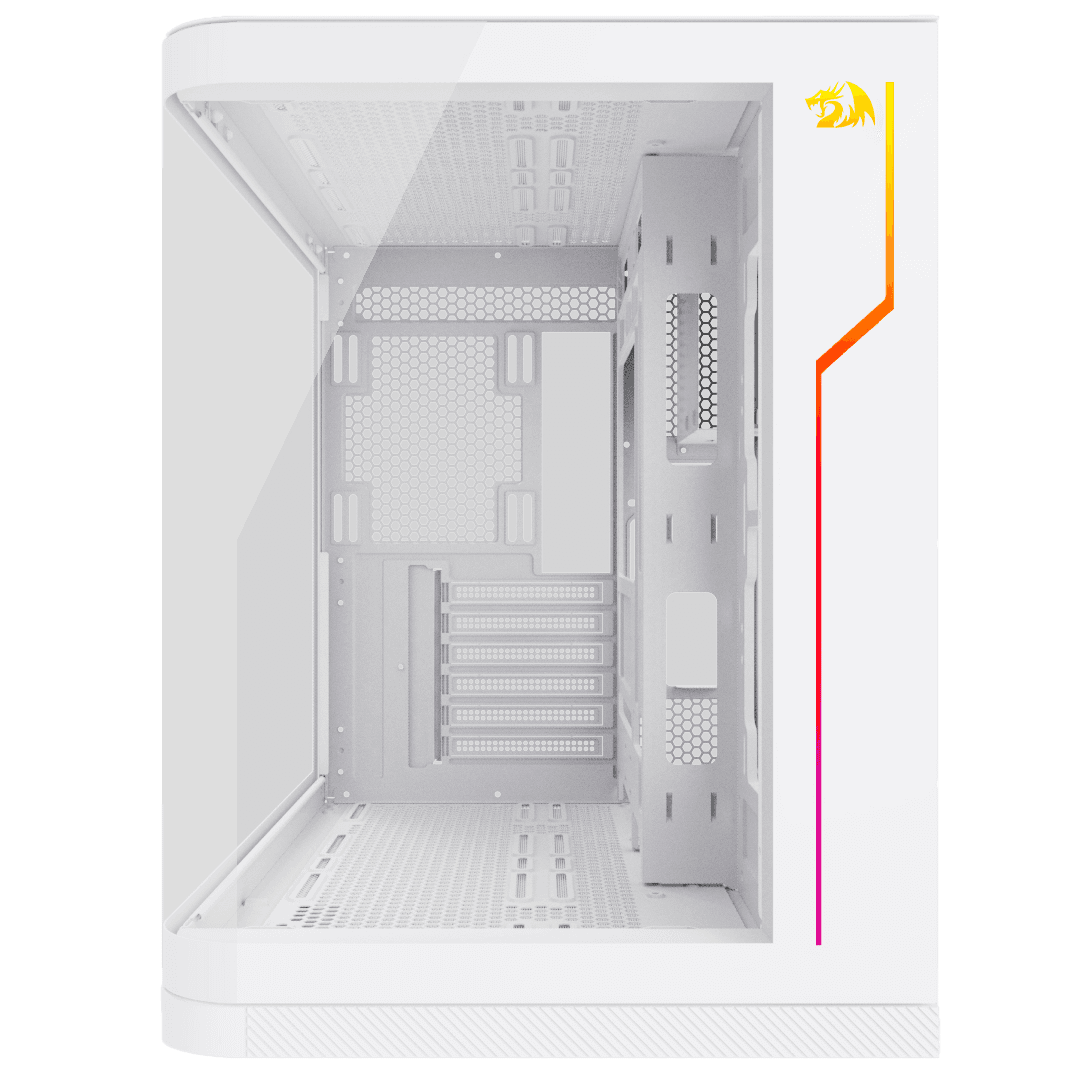 Gabinete Redragon Wideload Extreme Vidro Curvo Branco - miniatura 5
