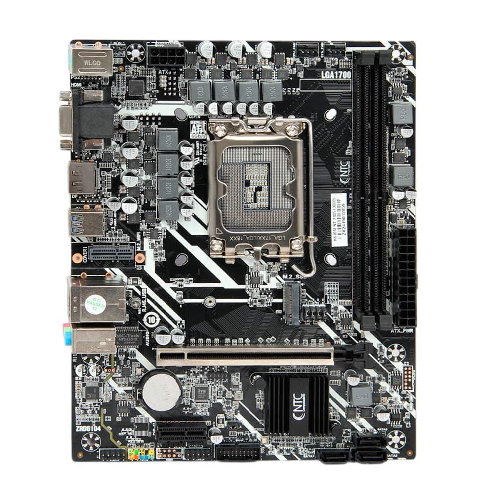 Placa Mãe NTC H610M LGA1700 2xDDR4 Chipset H610 mATX - miniatura 2