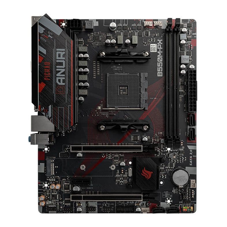 Placa Mae Pichau Danuri B550M-PX, DDR4 - (SEMI NOVO 30 DIAS DE GARANTIA) - foto 1
