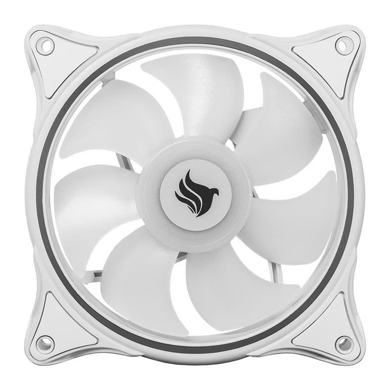 Kit Ventoinhas Pichau Dual Ring P1, ARGB, 3x120mm, Branca, PG-DRP-WH01 - miniatura 5
