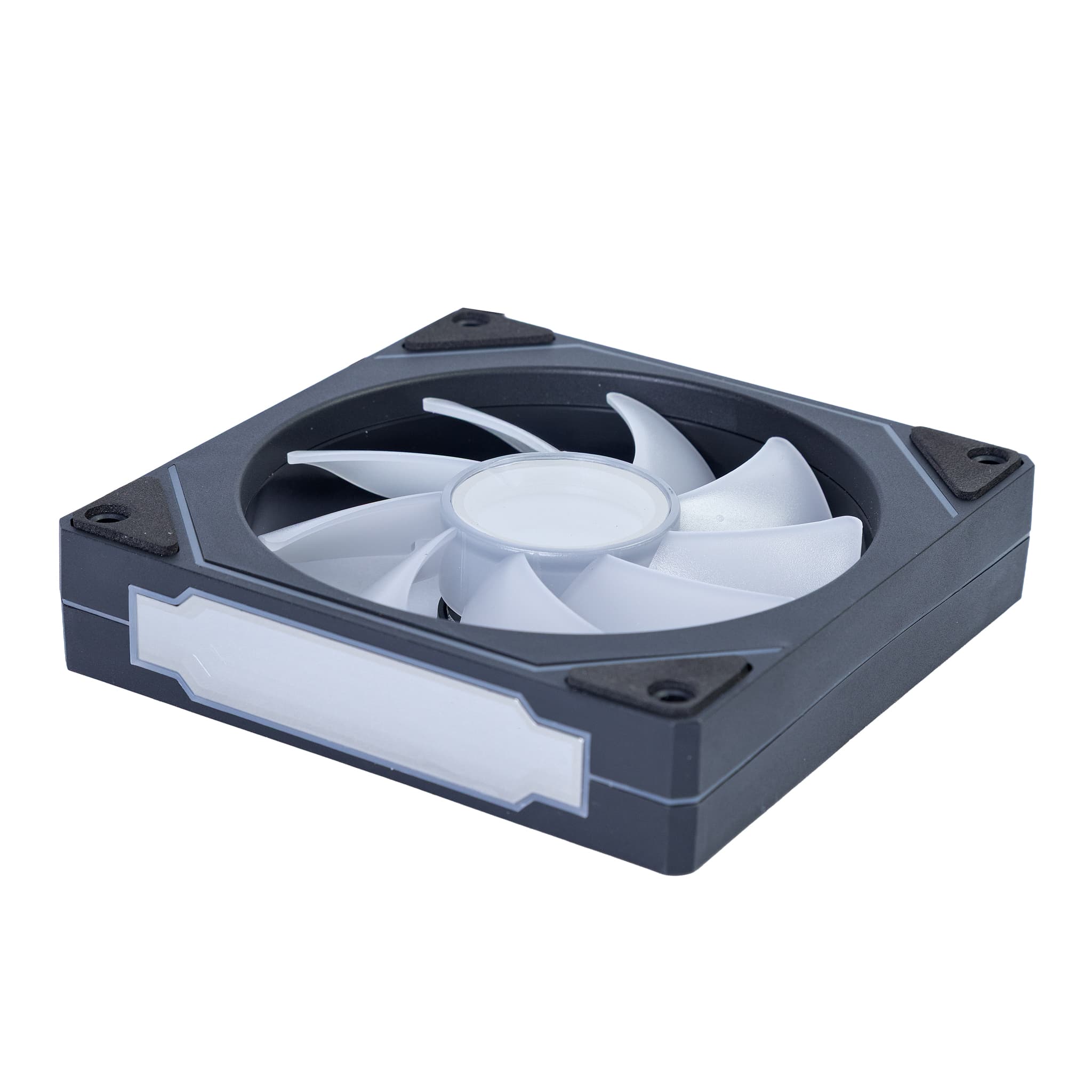 FAN ROUND5 AURORA FORWARD PWM ARGB 120MM BLACK - BOX - miniatura 3