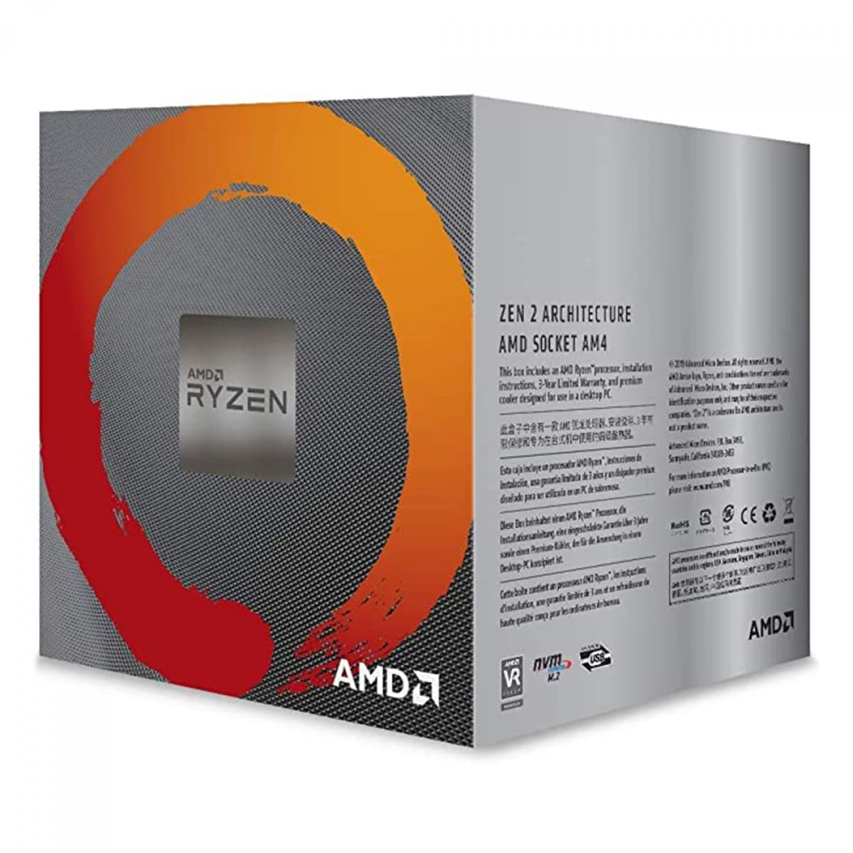 Processador AMD Ryzen 5 3500X, 6-Core, 6-Threads - miniatura 3