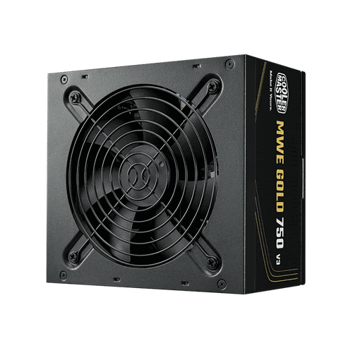 Fonte Cooler Master ATX 3.1 750W MWE Gold 750 V3 PFC Ativo 80 Plus Gold sem Cabo de Forca