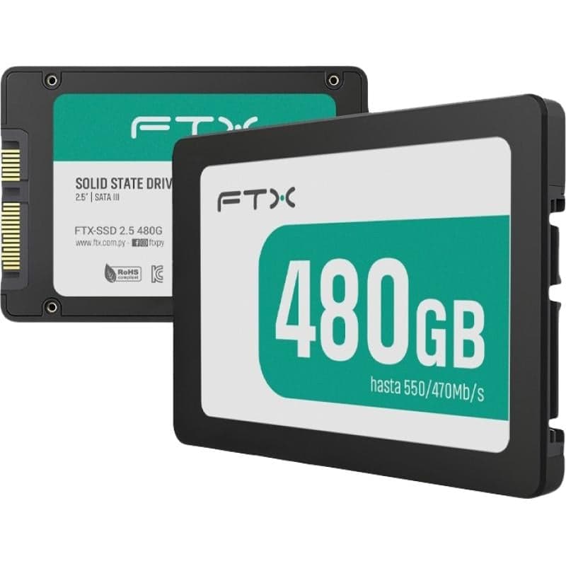 SSD FTX 480GB SATA III - miniatura 2