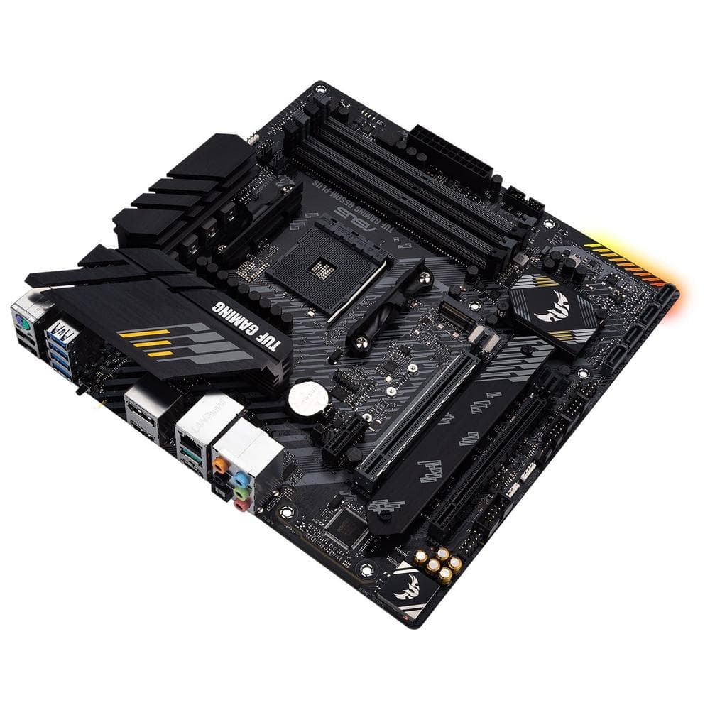 Placa Mae Asus TUF GAMING B550M-PLUS WIFI II AM4 - miniatura 3
