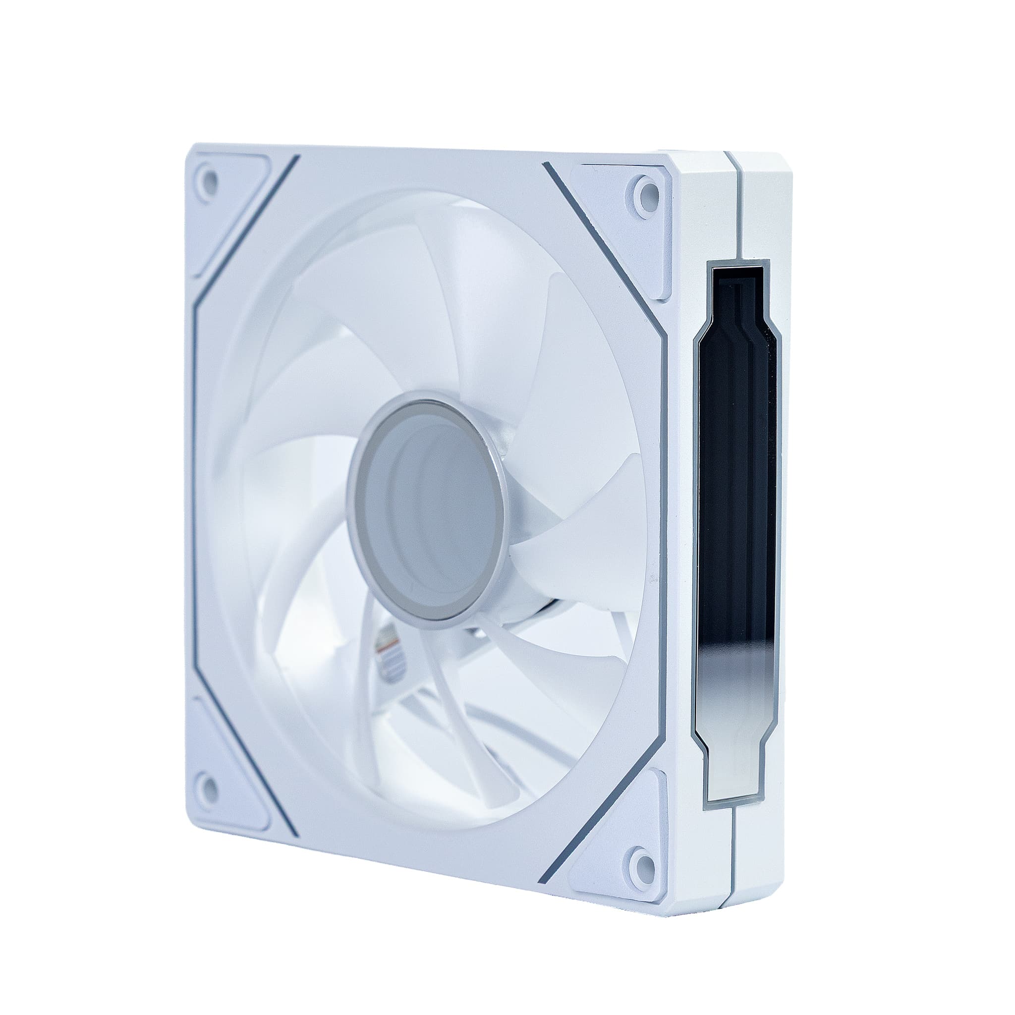 FAN ROUND5 AURORA FORWARD PWM ARGB 120MM WHITE BOX - miniatura 2
