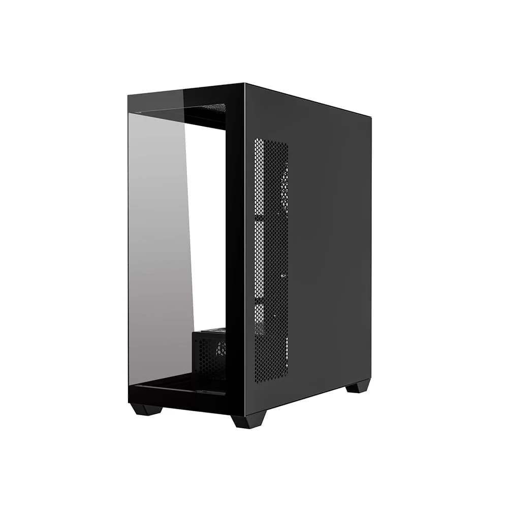 Gabinete Gamer Redragon Deflect, Mid Tower, ATX, Lateral em Vidro Temperado, Preto - CA-609B - miniatura 3