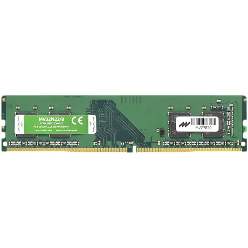 Memoria Ram Desktop Macrovip DDR4 8GB 3200Mhz - MV32N22/8