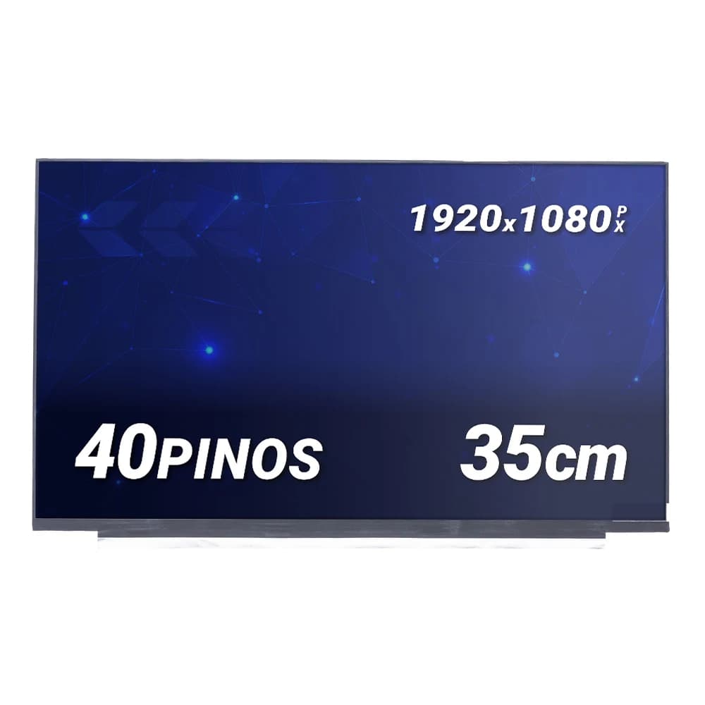 Tela 15.6" LED Slim IPS para Notebook Part Number NE156FHM-NX2 - foto 1