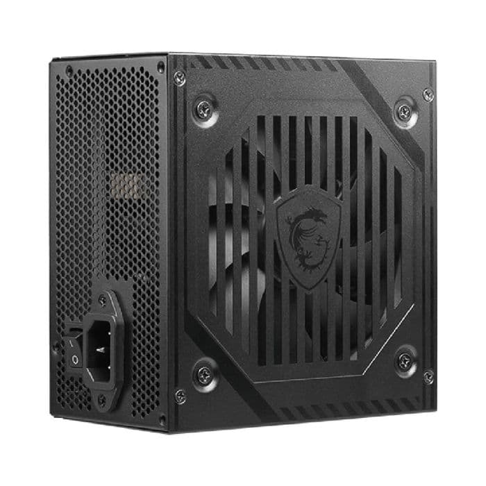 Fonte MSI MAG A500DN 500W 80 Plus Standard PFC Ativo C/ Cabo - Preto