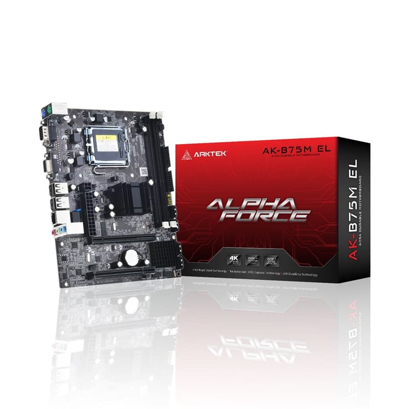 Placa Mãe Arktek B75 - Intel LGA 1155 - foto 1