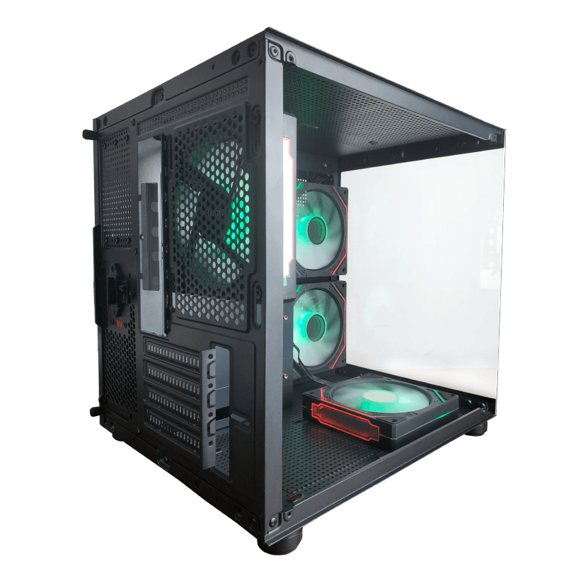 Gabinete Gamer Aquario Gb1796 Com Fan LED RGB - Hayom - miniatura 3