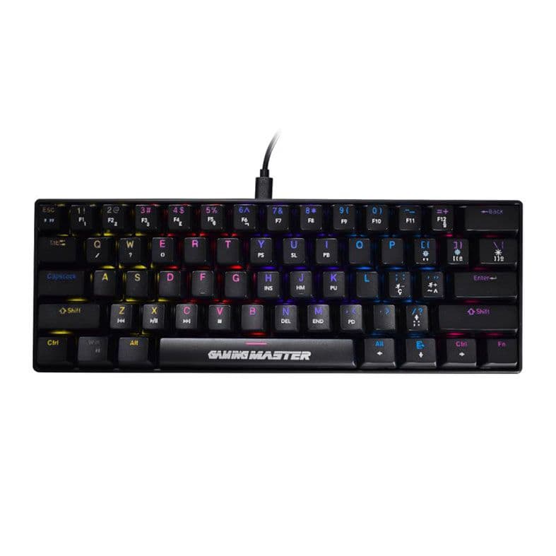 TECLADO K-MEX MECANICO GAMER SPECTRAFURY PRETO KBL8 RGB - foto 1