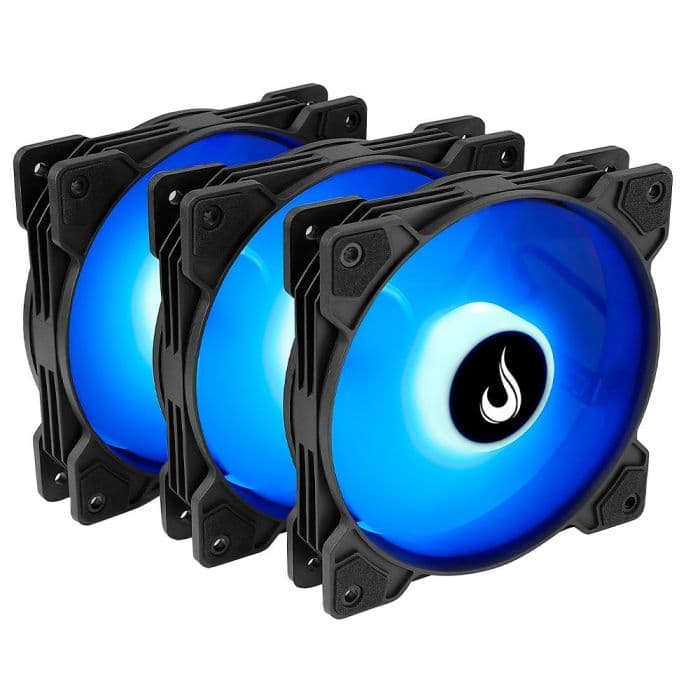 Kit Cooler Gabinete Rise Mode X C/ 3x Fans 120mm 1200 RPM ARGB - RM-XLD-01-ARGB - miniatura 3