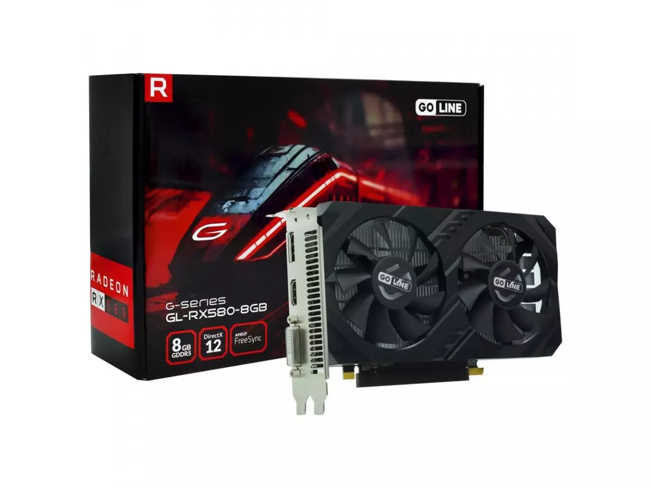Placa de Vídeo Goline Radeon RX580  8GB GDDR5 - foto 1