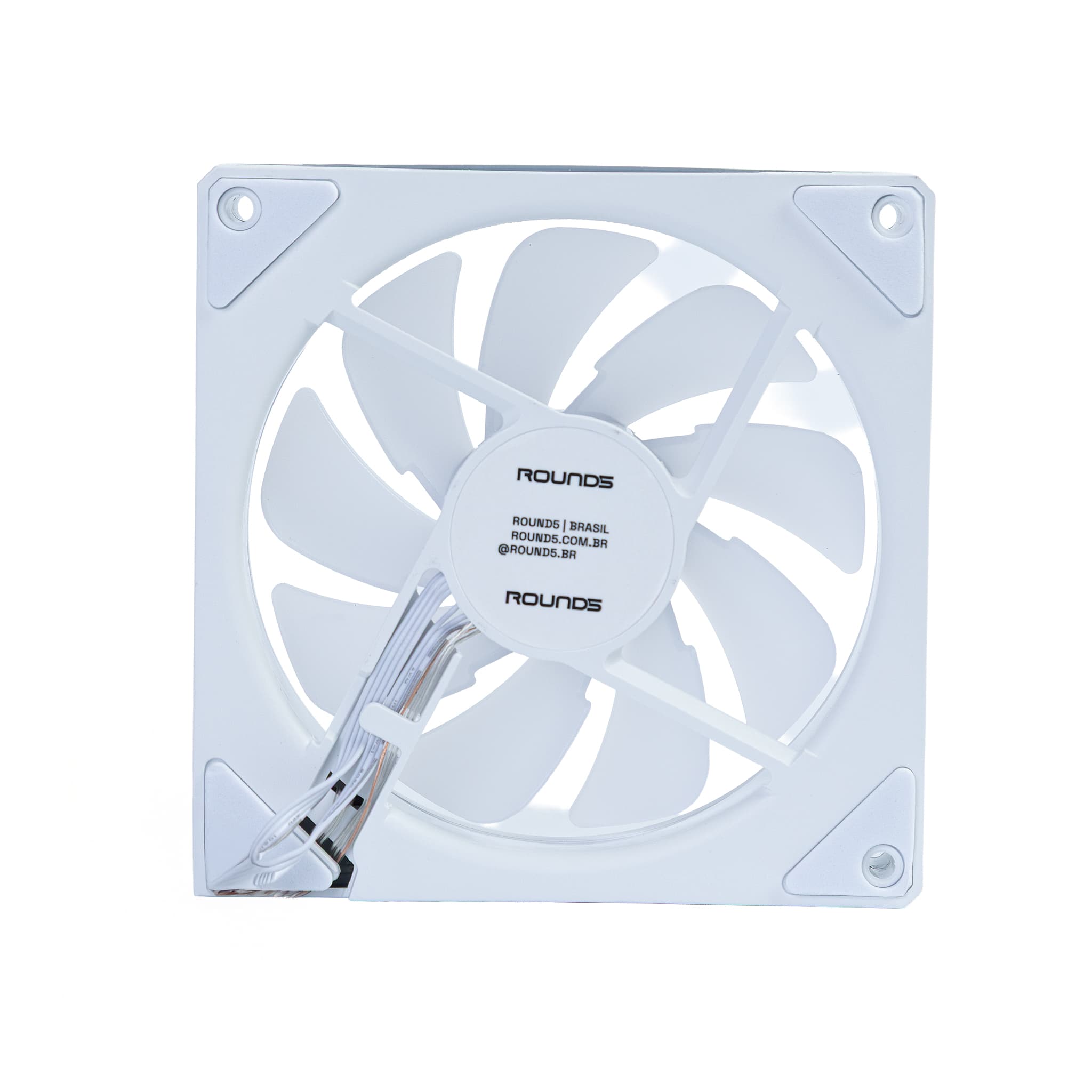 FAN ROUND5 AURORA FORWARD PWM ARGB 120MM WHITE BOX - miniatura 5