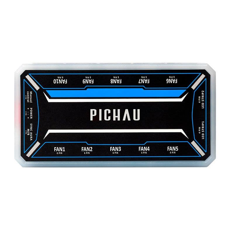 Kit Ventoinhas Pichau Dual Ring P1, ARGB, 3x120mm, Branca + Controladora, PG-DRP-WH01 - miniatura 5