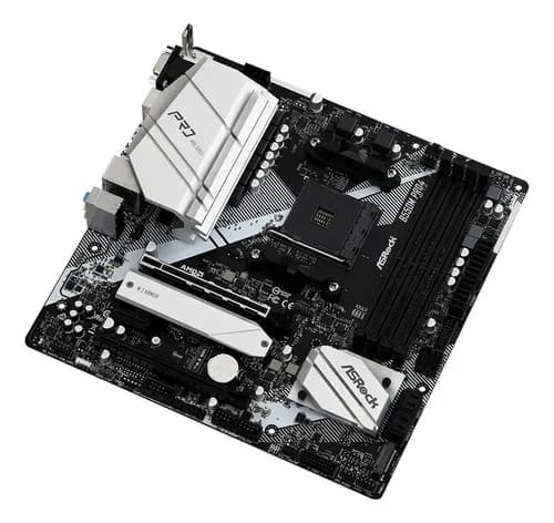 Placa Mae ASRock B550 Pro4 DDR4 Socket AM4 Chipset AMD B550 - miniatura 4