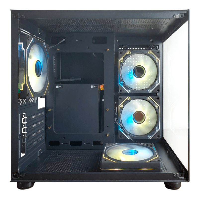 Gabinete Gamer Aquario Gb1796 Com Fan LED RGB - Hayom - miniatura 7