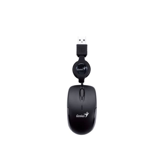 Mouse Genius Micro Traveler V2 3 Botões USB 1000 DPI Preto - miniatura 4