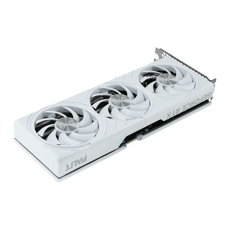 Placa de Video Palit GeForce RTX 5070 White OC, 12GB, GDDR7, 192-bit, NE75070U19K9-GB2050W - miniatura 2