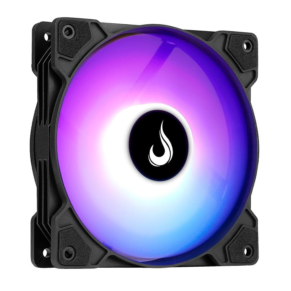 Kit Cooler Gabinete Rise Mode X C/ 3x Fans 120mm 1200 RPM ARGB - RM-XLD-01-ARGB - miniatura 4