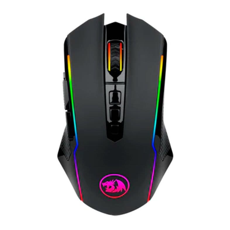 Mouse Gamer Redragon Ranger Lite, Wireless, RGB, 8000DPI, 9 Botoes, Preto, M910-KS - foto 1