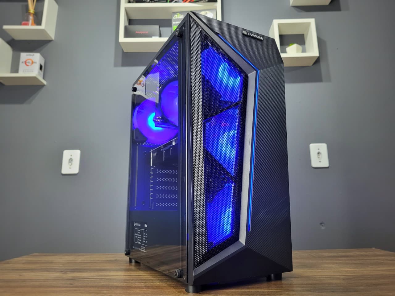 Gabinete Gamer GB1713 com 4 Fans RGB Inclusas - miniatura 5